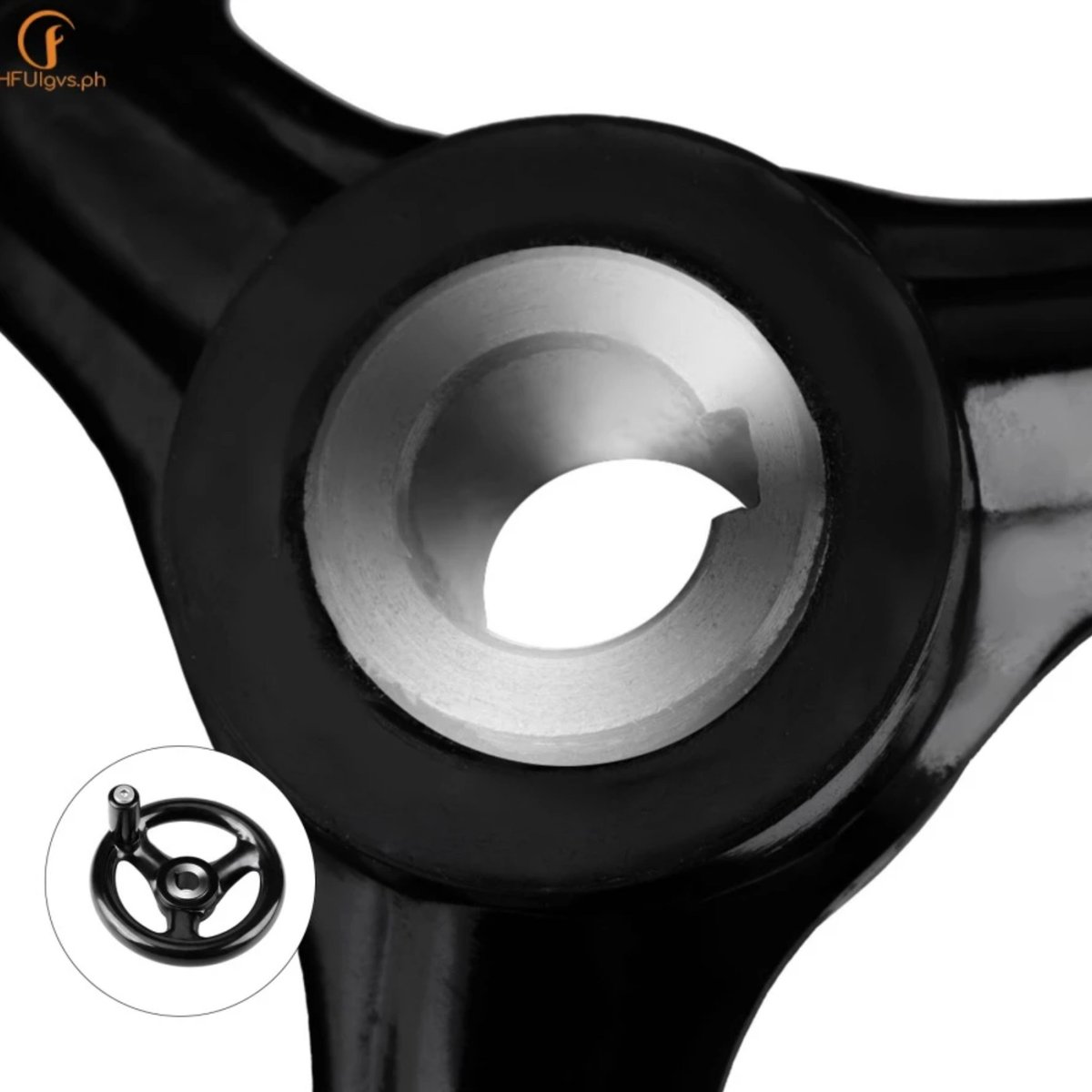 headgeekette's tweet image. I&apos;m trying to figure out how this hand wheel is installed on a threaded rod. There seems to be no threads in it and all there is is a notch. I can&apos;t find any videos on how this works.

If anyone can explain to me or point me to a video, I would be so grateful!