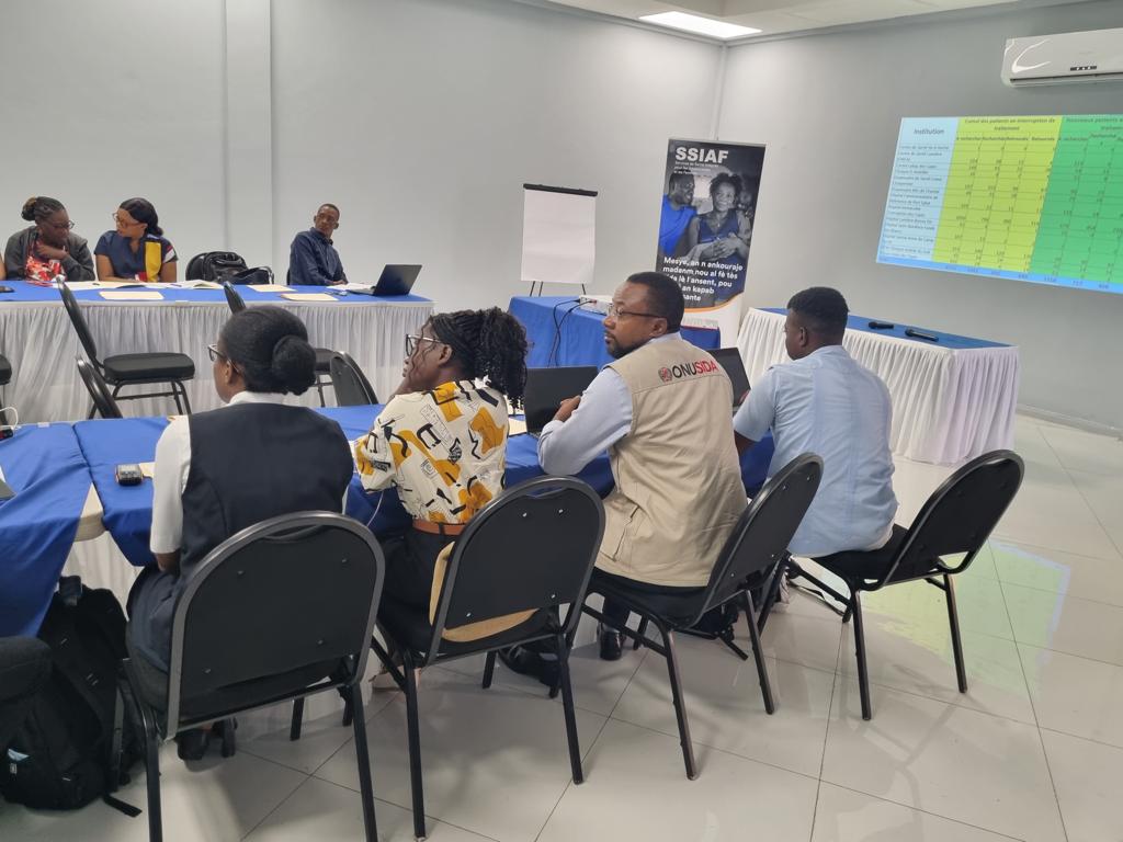 OnusidaHaiti's tweet photo. Haïti 🇭🇹, Département du Sud: inter réseaux inter sites organisée hier par la direction sanitaire Sud @MsppOfficiel et @OnusidaHaiti à travers les fonds du projet #SSIAF ( Système de soins intégrés des adolescents et des femmes ). @AmbCanHaiti https://t.co/Kja5Xa1yPM
