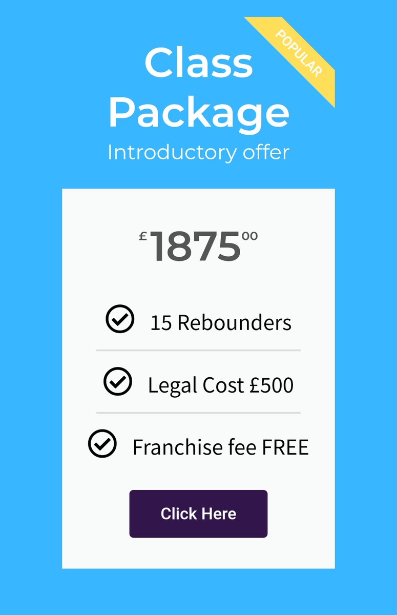 💙 FREE FRANCHISE!

💙 BE YOUR OWN BOSS

💙 RUN YOUR OWN BOUNCE BEYOND REBOUNDER CLASSES IN YOUR AREA

#BeYourOwnBOSS #franchise #franchiseopportunity #fitnessinstructor #fitness #london #kent #uk #fitnessjourney #exercise #business #fitnessgirl