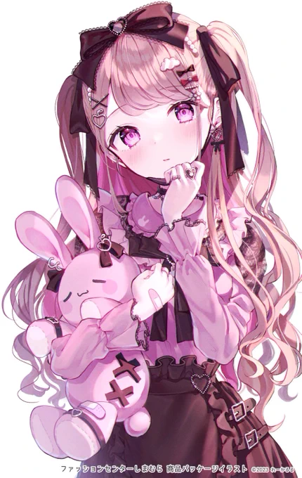 告知ファッションセンターしまむらさん()とのコラボで、商品パッケージイラストを描かせていただきました子供向け量産・地雷系靴下のパッケージに使用されますよろしくお願いします #PR 