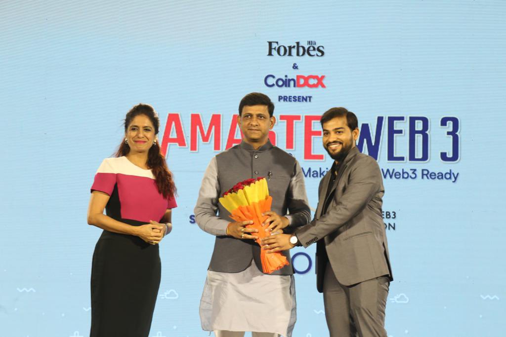 Thrilled to bring the wave of Web3 to my home city, Indore, with the Great Namaste Web3 Event! 🚀 

<a href="/CoinDCX/">CoinDCX : India Ka Crypto Coach</a> 

#Web3 #IndoreTech #NamasteWeb3