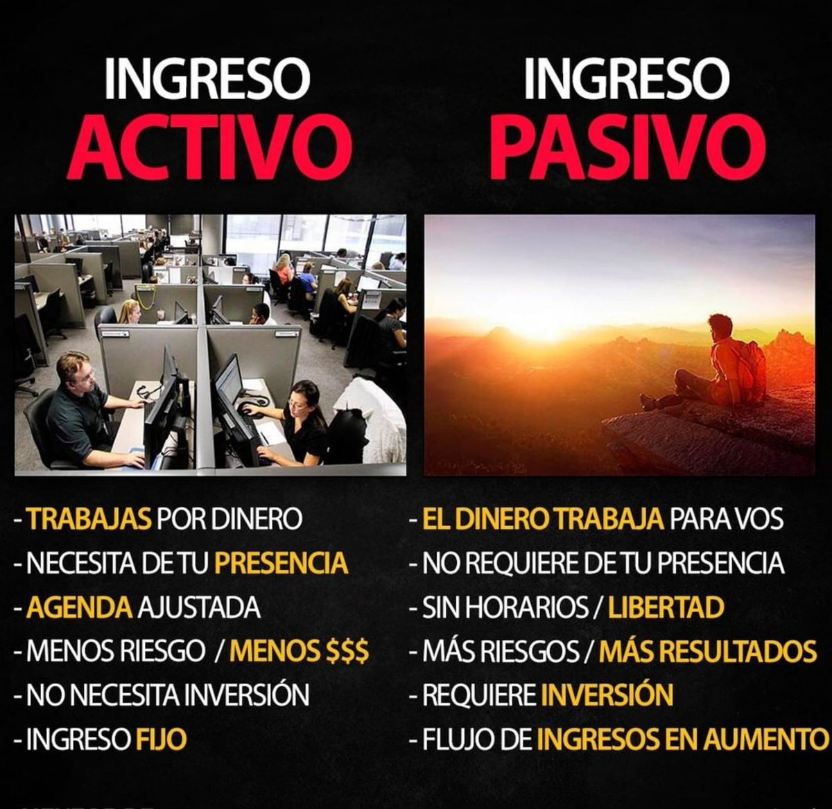 wilarenas79's tweet image. Excelente oportunidad para @todos. Ganar ENTRE $3 mil y $5 mil EXTRAS al mes de manera residual y en automático en menos de 6 meses.
Estás listo para empezar HOY. Solicita información en los comentarios. 
#Emprendimiento #CrecimientoUnido #ComunidadPoderosa #LogrosCompartidos