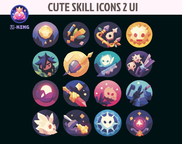 UI_KING_'s tweet photo. 12 Game Vector Skills Icons! Perfect for fantasy or futuristic games 🎮

GET 'em: https://t.co/o1ixfQQTR0

#gamedev #IndieGameDev #Indiedev #GameArt #GameMaker #Unity3D #UE4 #GameProgramming #vectorart #gameassets #GodotEngine 

@indiegamesdevel 
@IndieGameDevBot 
@IndieDevDog https://t.co/CosL3r8jAx