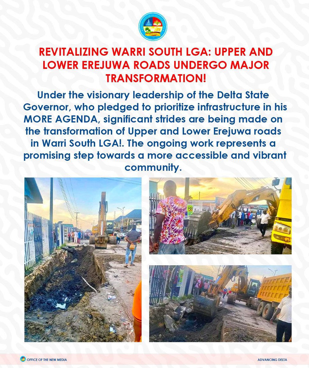 GUkuyoma's tweet photo. Governor Rt Hon Sheriff Oborevwori
Is Fixing Delta State 

#AdvancingDelta
#moreagenda
#governorsheriff
#sheriffwilldomore
#sheriffisworking https://t.co/Q9imSeDGPL