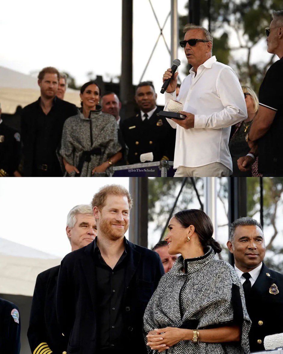 Harry & Meghan were guest of honour’s and presented Awards to the 1st Responders at the Kevin Costner’s One805Live Charity Fundraiser.
🖤🤍🩶🖤🤍🩶🖤🤍
#WeLoveYouHarryandMeghan