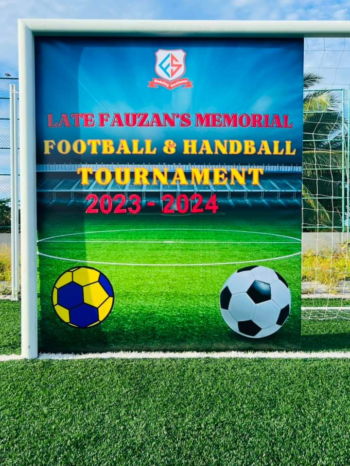 FSFuvahmulah's tweet photo. Late Fauzan’s Memorial Football &amp;Handball Tournament 2023-2024
Day 1
@MoEdumv 
https://t.co/DBRgxDgkGX https://t.co/I7Lsig7mYU