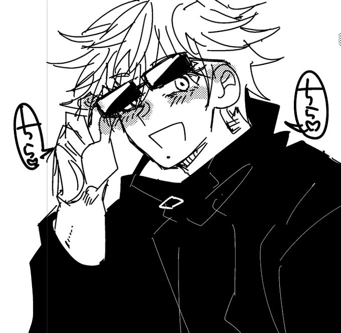 @hage_syndrome ちらっ♡ 