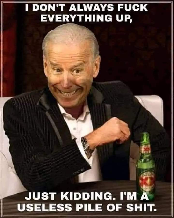 Facts!

#FJB

#BidenMustGo

#BidenIsAJoke