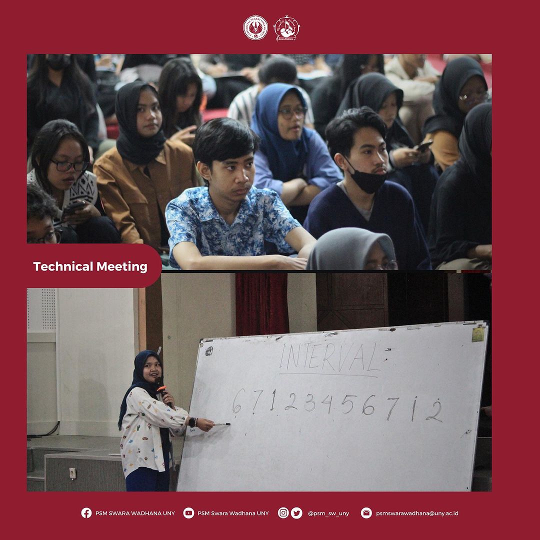 Berikut adalah dokumentasi dari serangkaian kegiatan Penerimaan Warga Baru 2023 dari Technical Meeting yang dilaksanakan pada Rabu, 6 September 2023 serta Seleksi Wawancara dan Musikalitas pada Sabtu-Minggu, 9-10 September 2023 🤗

VIVA PSM,
SWARA WADHANA🎶