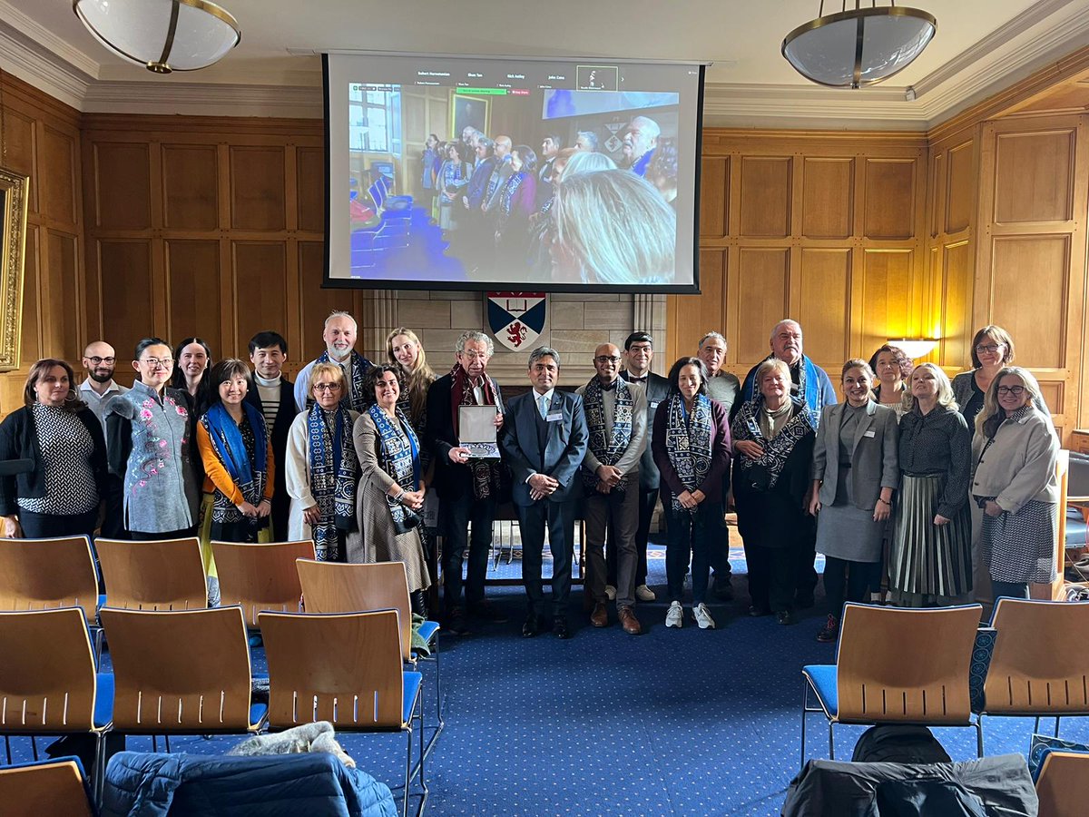 FaimpAvicom's tweet photo. #AvicomGC23 closing with @FaimpAvicom president Michael H Faber, Alan Miller & Kamila Olles @StAndrewsOVW that hosted the conference in @univofstandrews
Thank to organisers, all speakers and participants onsite & online! https://t.co/06t8VvrtgG