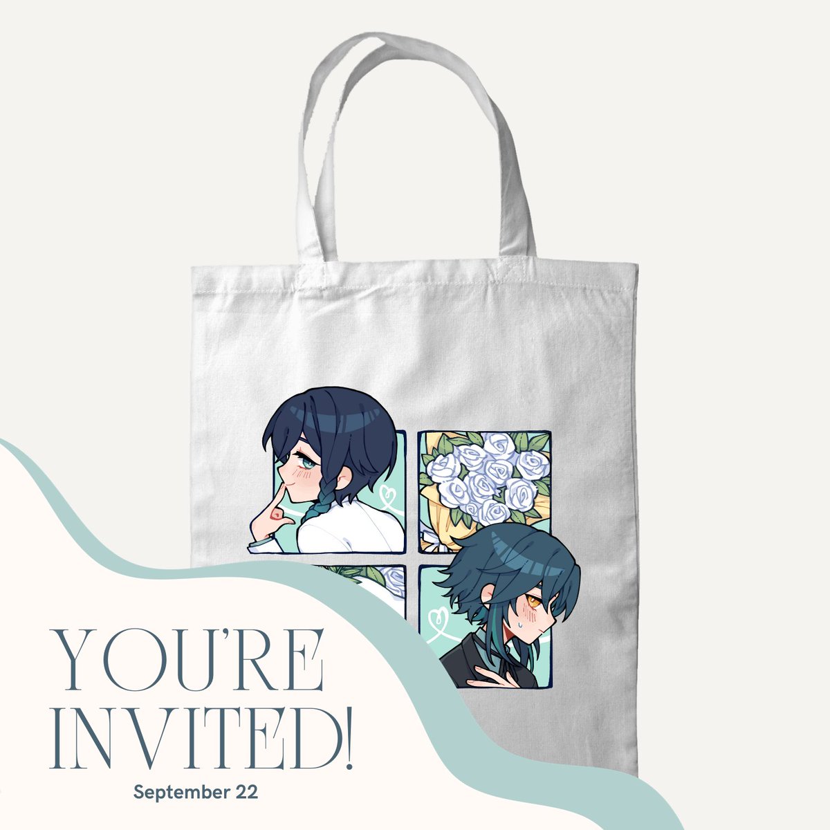 kureiiro's tweet photo. 🍃 [PREORDERS OPEN] WIND'S DEVOTION 🦋 

Hi hi! I was a merch artist for Wind's Devotion: Xiaoven Wedding Zine. Check out the link below if you're interested in preordering this beautiful zine and its goodies!! 🫶

🗓️ Preorders Open: Sep 22
🛒 https://t.co/CR8gh6GqpF https://t.co/3bJWc8JWib