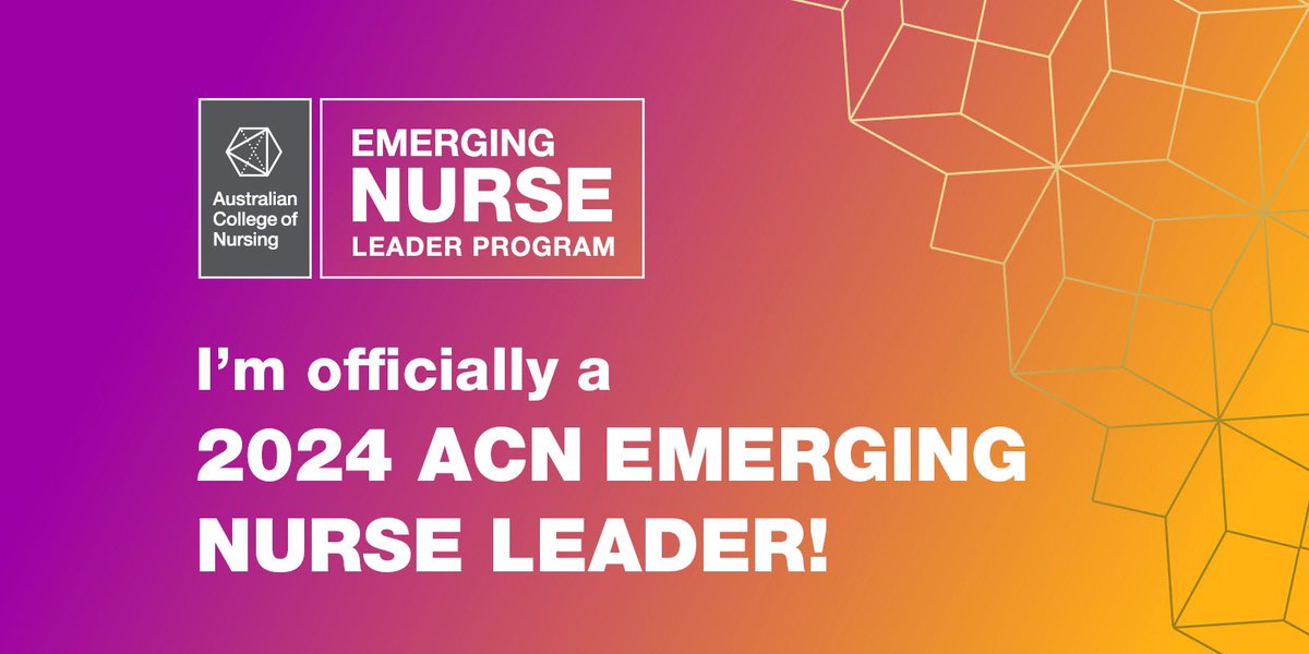 Excited to announce that I’ve been accepted into the @acn_tweet Emerging Nurse Leader Program again for 2024. I’ve had amazing experiences & opportunities this year, can’t wait to see what Stage 3 brings 😃 #ACNTribe #ACNENL #LeadershipDevelopment #Nurse
