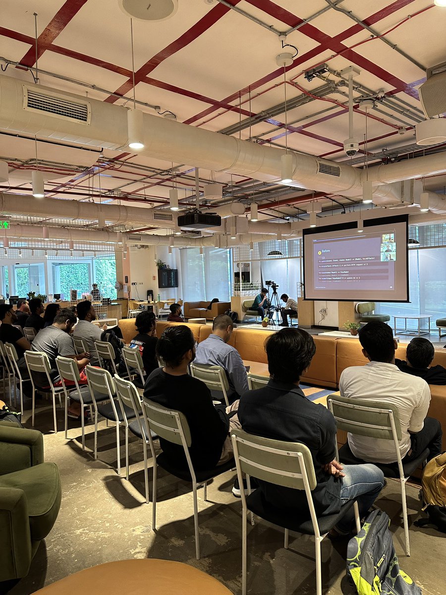 bombay_rs's tweet photo. π And it's a success! Gratitude to everyone who joined the Rust Mumbai meetup with @RedBadgerTeam & @RustLondon_. Our journey into #RustInEnterprise and the insights on #Crux framework were remarkable. Looking forward to more! π¦πΌ
#InVideoAI #RustMumbai #DevCommunity https://t.co/xxX4UZde3x
