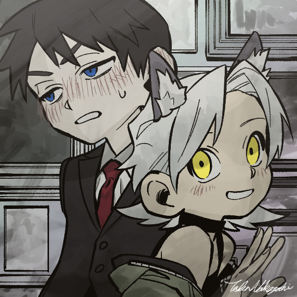 ImAStolasFan's tweet photo. I am using this as the cover for my SkiJu fanfic! 
(art source: https://t.co/KLSQugbBWy)My story: https://t.co/gN55henIfE https://t.co/OeEbNGzCA2