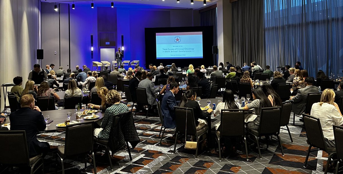 Exciting start to #TxSCO2023! Last night's panel session tackled Texas' challenges head-on. Today, we're diving into a day filled with valuable education. Let's make the most of it! 💡📚 #TexasChallenges #oncology #healthcare