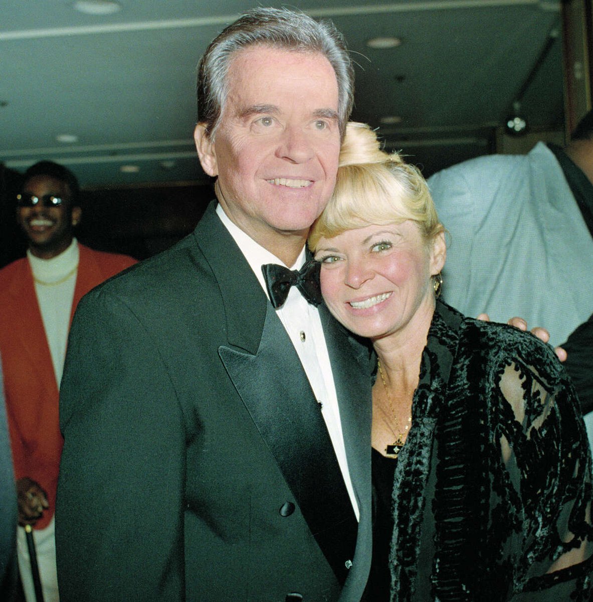 I give the people who they want. KARI WIGTON with her husband, the legend himself Dick Clark for Daniel