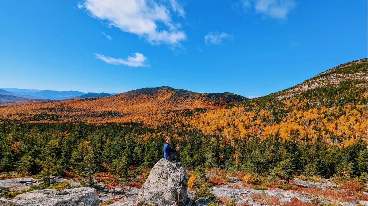 whitemts's tweet photo. Happy Autumnal Equinox! (It's fall, y'all!) 🍂 🍁
📷: @stebow2 (photo from a previous year) #WhiteMountains #FallFoliage https://t.co/jJai2Bkzf7