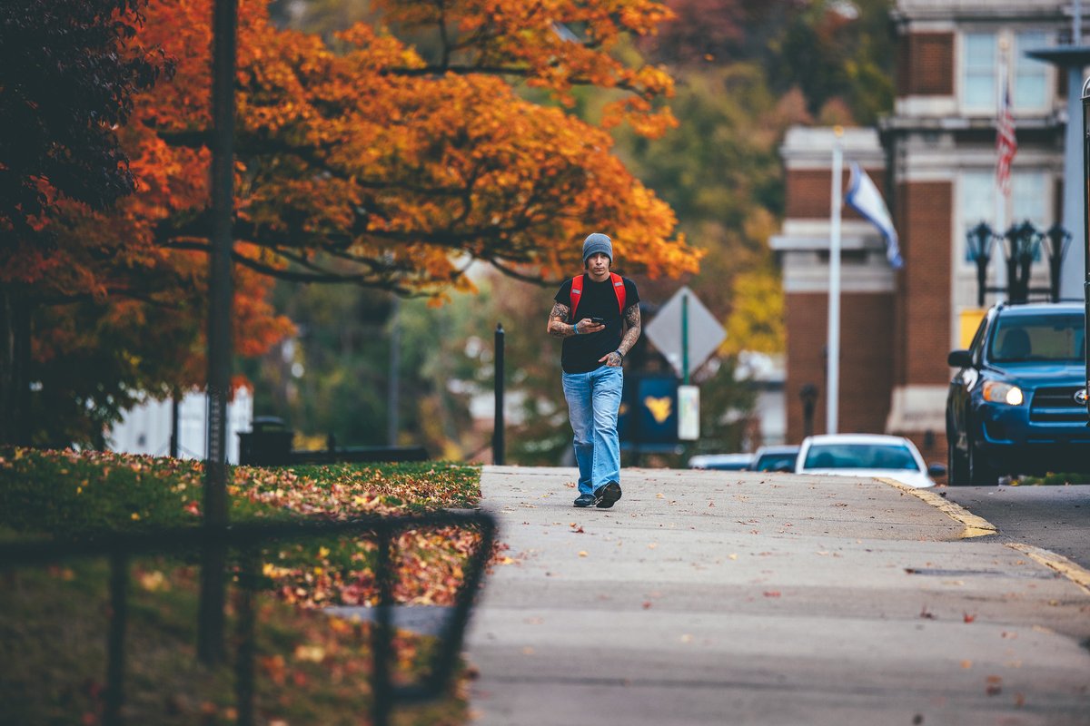 WVUFoundation's tweet photo. It's officially fall today! We can't wait to see campus looking like this soon. 🍁🍂 https://t.co/eWYCfXsUbE