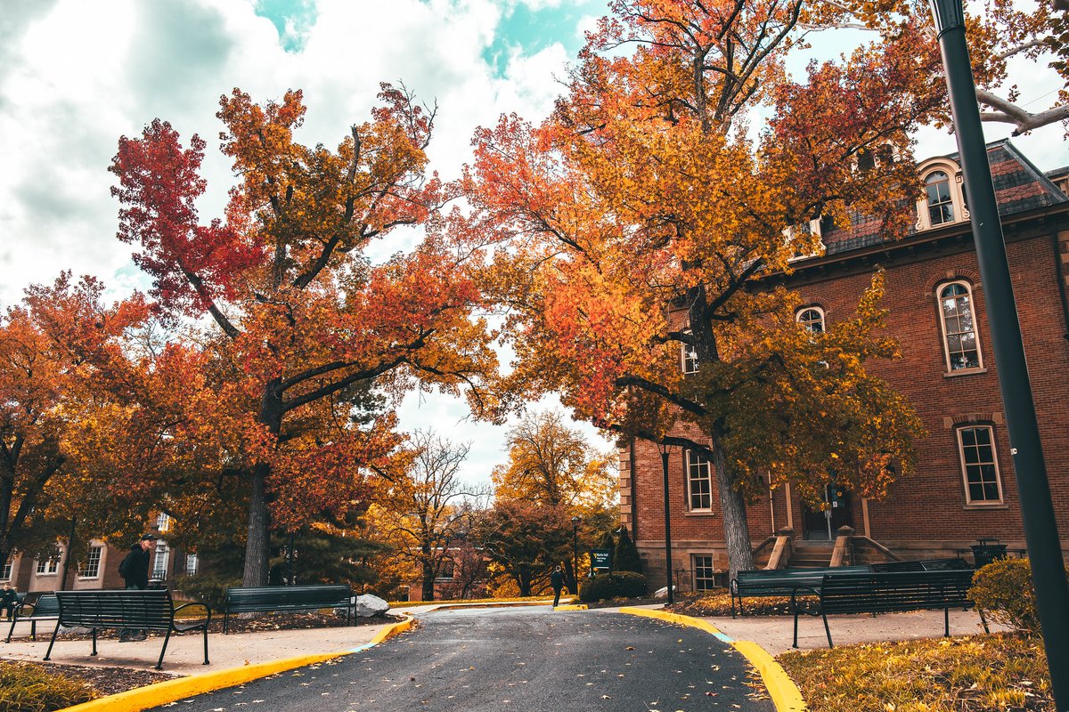 WVUFoundation's tweet photo. It's officially fall today! We can't wait to see campus looking like this soon. 🍁🍂 https://t.co/eWYCfXsUbE