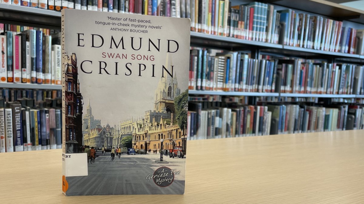 torontolibrary's tweet photo. Enjoy this short read when you're short on time!
Oxford, 1947. An opera singer is murdered before opening night. Everyone is a suspect when it turns out that the rest of the company hated him.
Borrow Swan Song: https://t.co/3XX2KAFXMW
#ShortBookSaturday https://t.co/2DzYSafj4J