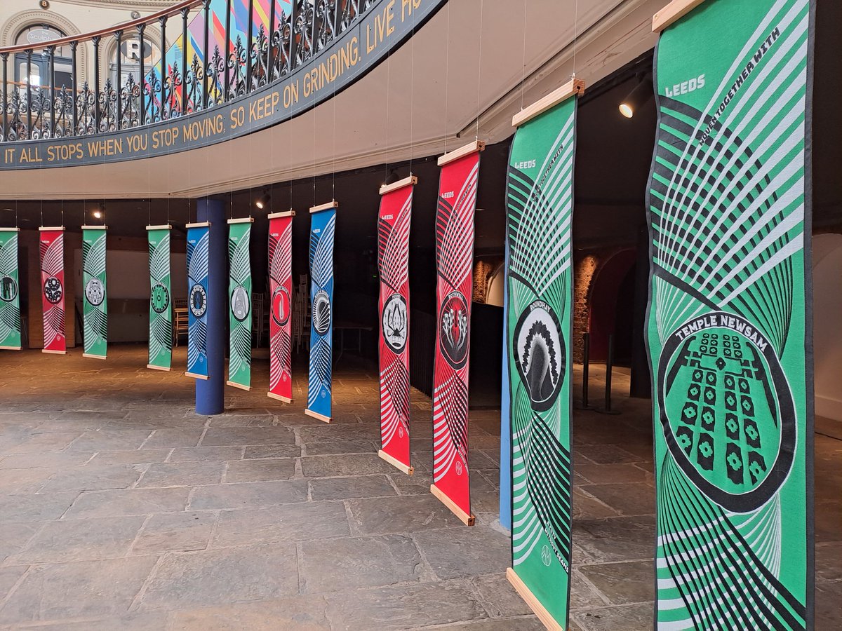 A city without seams... brilliant woven exhibition from #Leeds2023