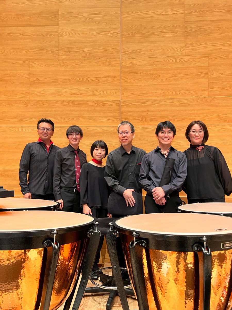kimiya_perc's tweet photo. 地元長野で素敵な皆様とご一緒させていただきました!
先生とのバッテリーでした…✨
#ensembleNOVA https://t.co/F2McSyLEwl