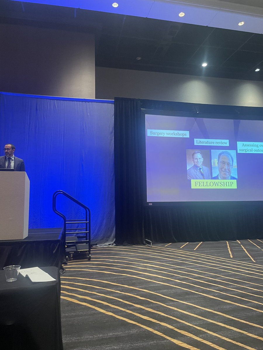 Chris Long #CLongURO gave a wonderful presentation on hypospadias care #spufallcongress - we are who we are molded by our mentors - great work Chris