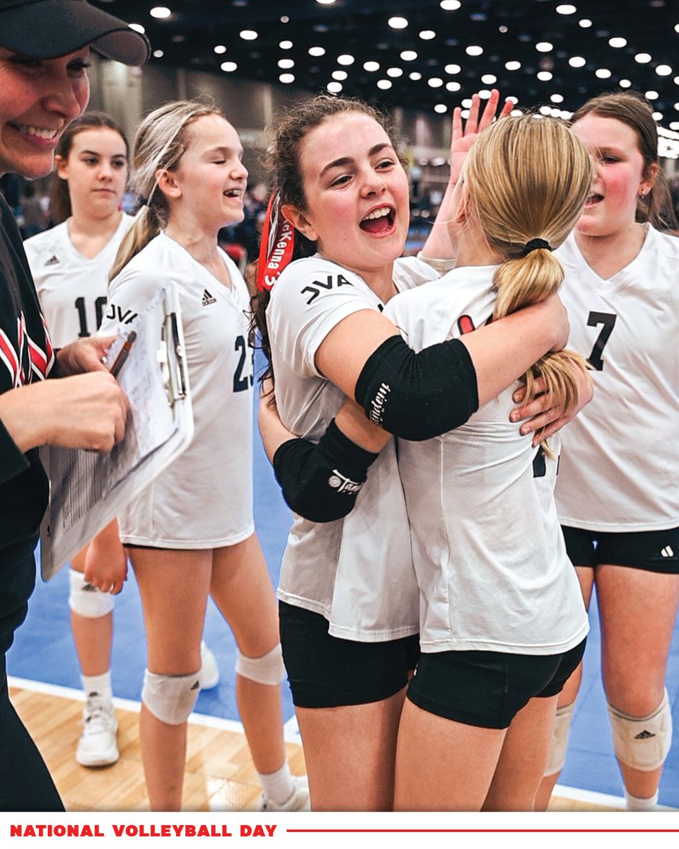 KIVAVB's tweet image. IT'S THE BEST DAY OF THE YEAR! 
Happy National Volleyball Day to our Kiva Fam. WE ARE SO PROUD ♥️ 
#KIVAPROUD