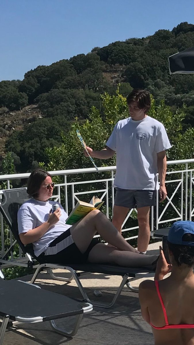 ChloePetts's tweet photo. I’m leaving this idyll to come to @AberComedyFest next Sunday so you better buy a ticket to make me feel more jolly about my return to our tempestuous isles (please and thank you) https://t.co/I8ifbPri0j https://t.co/ysPhvibx7z
