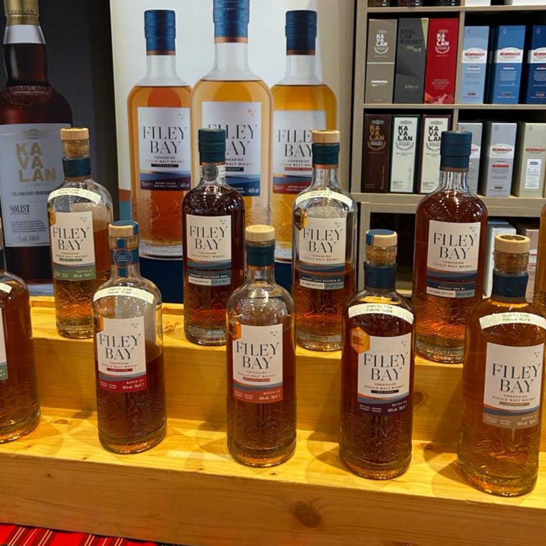 SpiritYorkshire's tweet photo. Where in the world are the Distillery Team this weekend? Dave's in Germany for Just Whisky Hamburg, @FileyBay_Amy's closer to home for the @StarmoreBoss Drinks Festival and the brilliant distillery team are, of course, at 'home' in Hunmanby!

 #SOYAroundtheWorld #FileyBayWhisky https://t.co/OMNSQwSljV