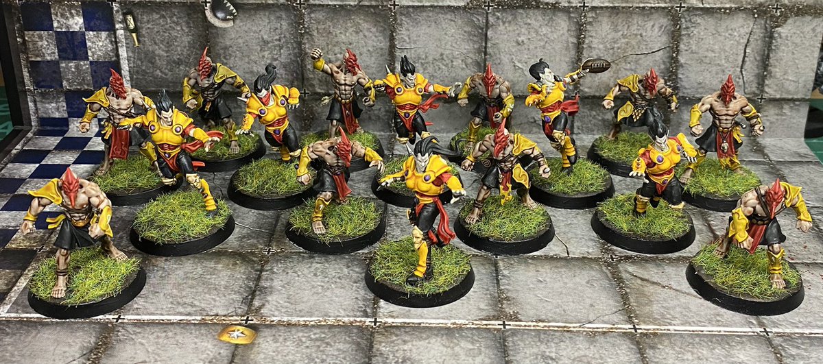 Having just ordered the new Vampire sexiness it got me thinking that not everyone is in as fortunate a position - my old Vamps are easily able to be marked up for the new roster and I’ll not use them again now. So if they’re any use to you - drop me a like and I’ll random draw :)