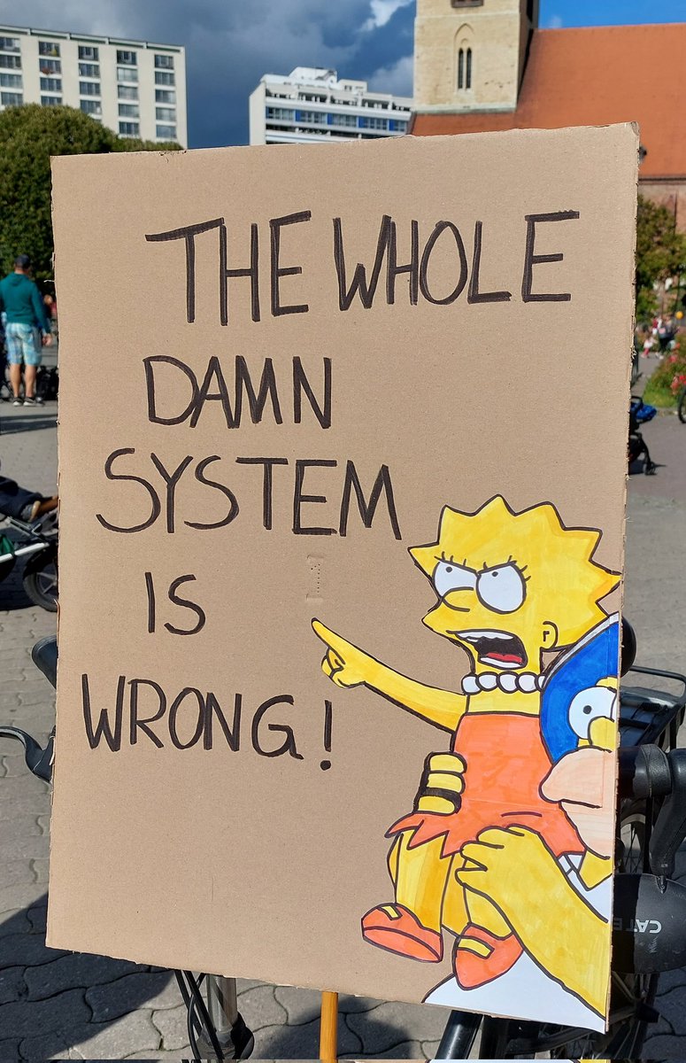 Bestes Schild heute bei der Demo von <a href="/schule_anders/">schulemussanders</a>