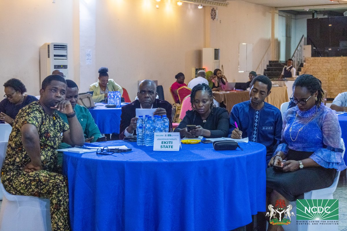 NCDCgov's tweet image. This week, we held a training on the requirements, processes and procedures for implementing the Nigeria COVID-19 Preparedness and Response Project (#CoPREP) for 12 States with approved preparedness plans

#CoPREP is a @WorldBank-funded project aimed at preventing, detecting and