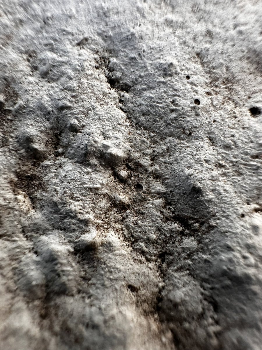 Moon close up shot High res photo of moon surface taken 5 cms from the surface Wish this was real!! This was taken on my terrace. It is because of you (ISRO) we all are so fascinated by the moon. Thank u