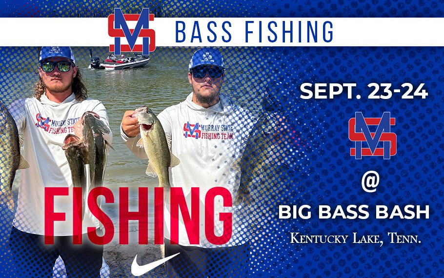 🎣#BIGBASSBASH🎣

The Murray State College Fishing Team competes in the Bass Pro Shops Big Bass Bash this weekend!

🗓: Sept. 23-24
📍: Kentucky Lake, Tenn. 

Go Aggies!