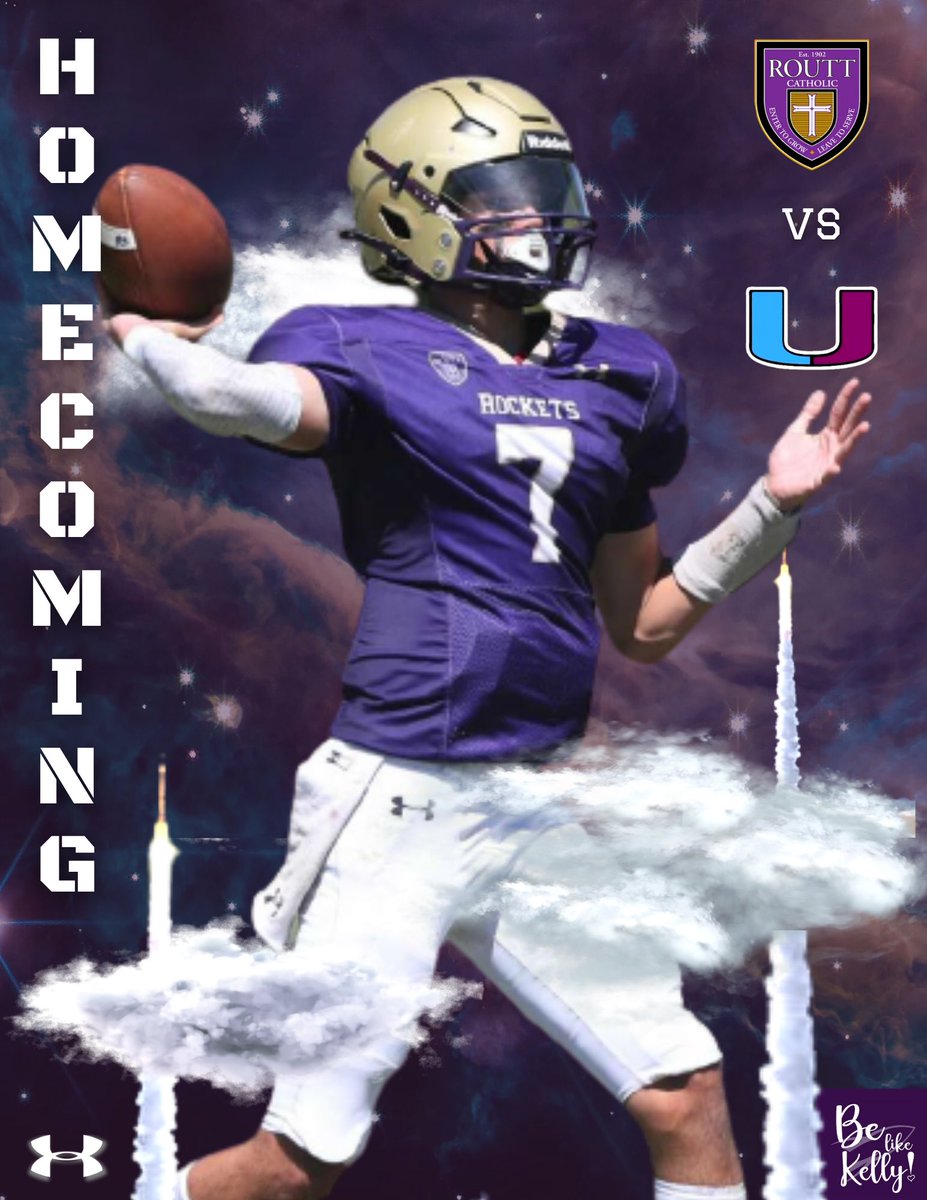 CatholicRoutt's tweet photo. Welcome Home Rockets 🚀
Kickoff 1:00pm
#BeatUnity #Homecoming #RCHS https://t.co/X5SSr360BO