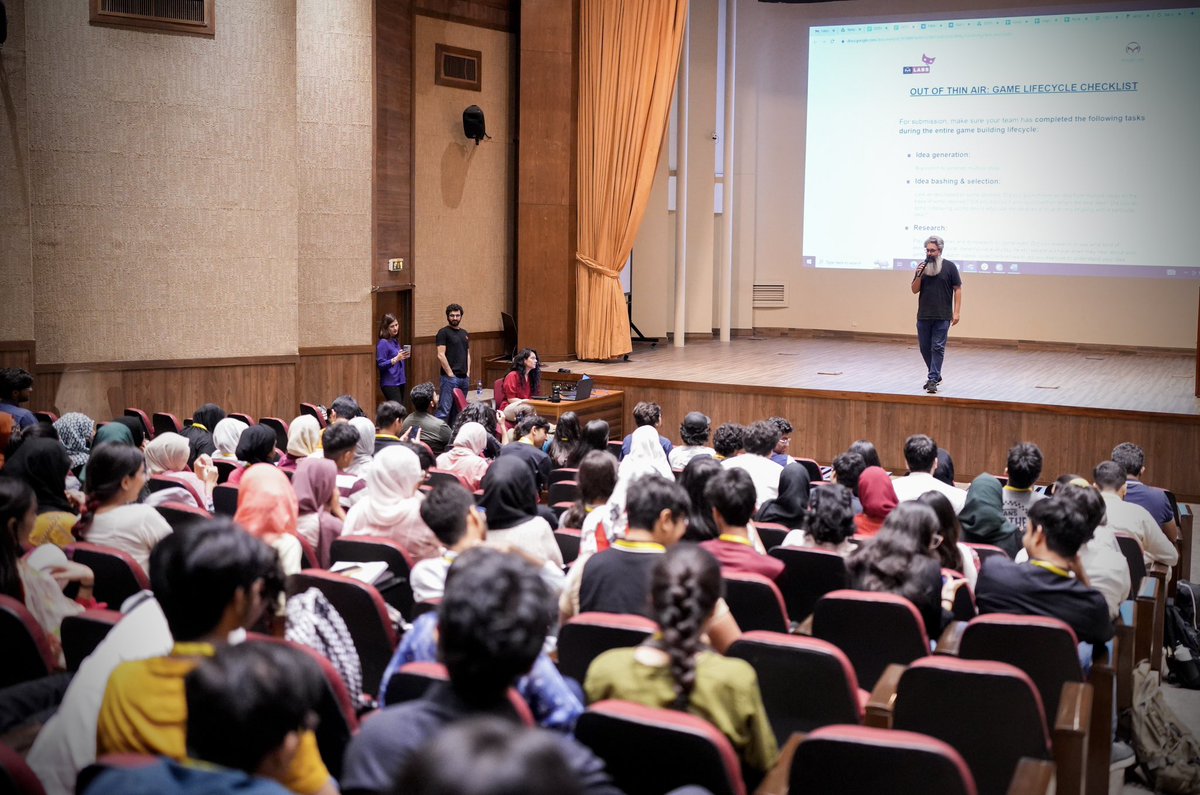 ibakhiofficial's tweet photo. Great start to the Game Jam 2023!
The three-day event is organised by the @smcs_iba, @Mindstormstudio and @DewPK Gamers Arena.
After the inaugural session, the teams have started working on game development. https://t.co/iOQ3U5mgI0