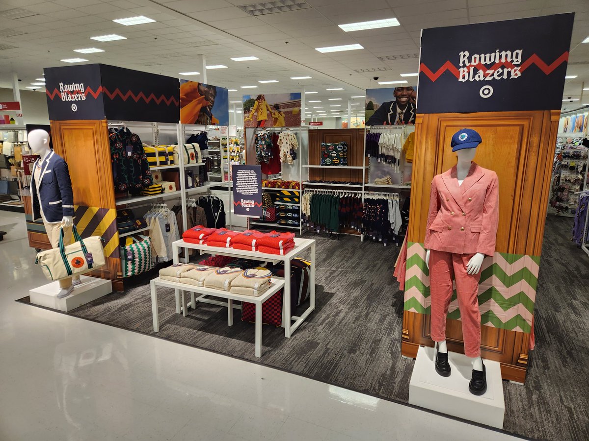 So proud of my team and our execution of my first LTO set of Target x Rowing Blazers as SSETL at T0927!!