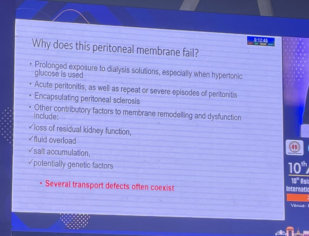 dr_sourabha's tweet photo. Lucid talk on Membrane Failure in PD by @Narayansgpgims #ispd2023
Why? How ? and What to do ? https://t.co/r2FjLmdE3P