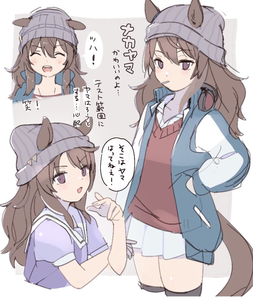 ナカヤマのキャラソンめちゃ良かったので、なにかカッコよく描きたいなと思っていたんですけど、結局かわいく描いちゃう 