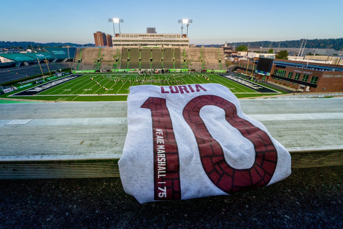 HokiesFB's tweet photo. We remember #Hokies Frank Loria &amp; Rick Tolley &amp; the rest of the 1970 Marshall football team. 

#ThisIsHome https://t.co/05ngaXqepI
