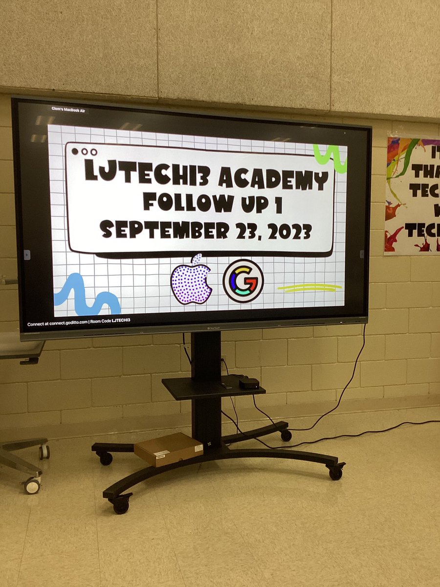 BIOL_MsCharles's tweet photo. I’m so excited to get started with follow-up day 1! #LJTECHi3

@CGarza0930 @AnaMPerez1 @eduGOOGdroid https://t.co/CS9wp6vHsb