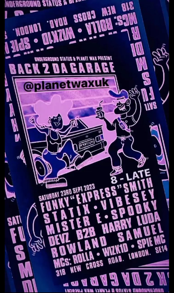 <a href="/ukg_vibesey/">Vibesey</a> <a href="/EamonnJames/">Mister E</a> #spookybizzle #djcaptialb <a href="/FunkySmithDJ/">FUNKY SMITH</a> #dandevlinukg #undergroundstatusukg #harryluda <a href="/RollaEsco/">Rolla Esco @mcrollaesco www.rollaesco.bandcamp.com</a>