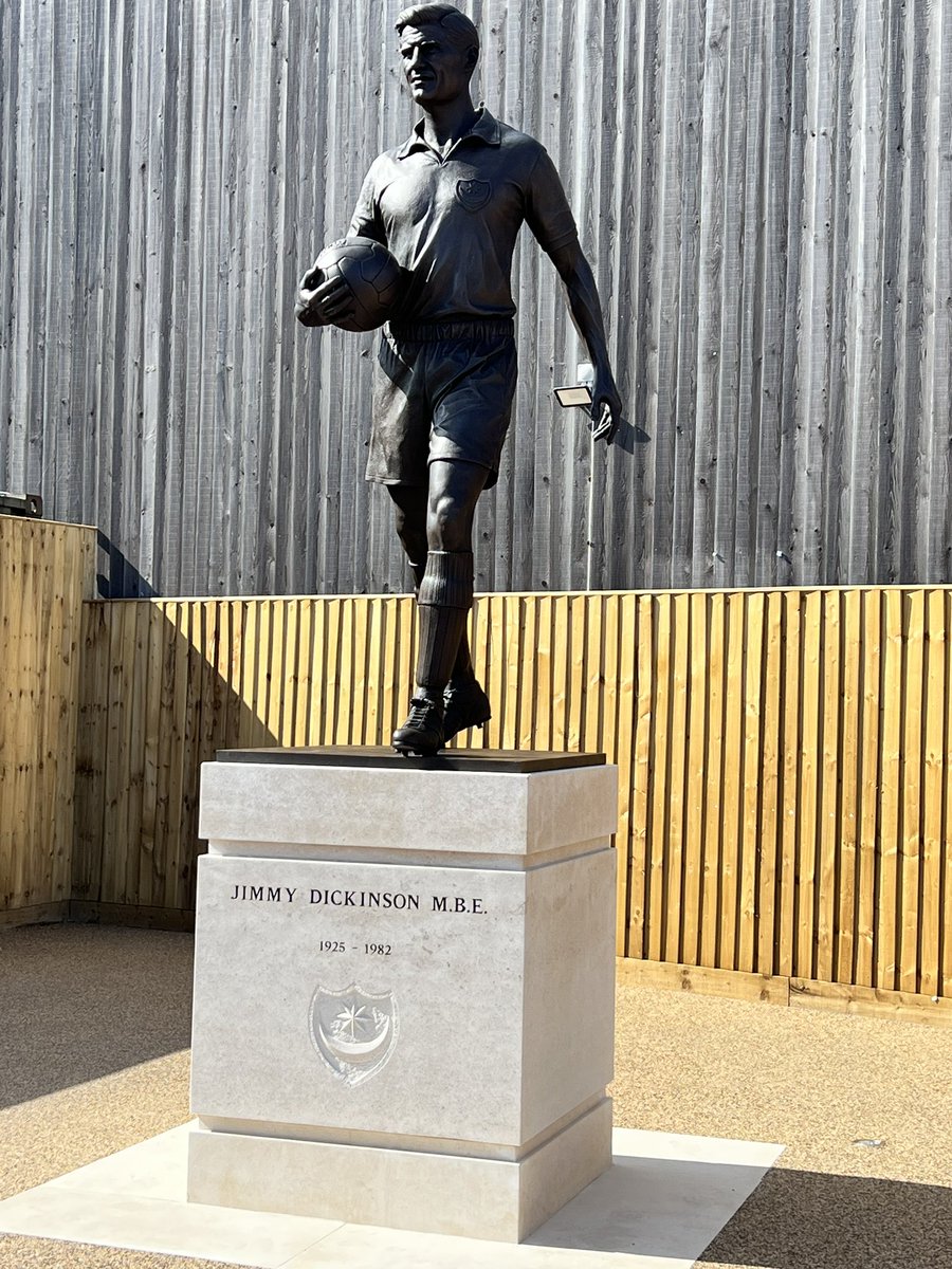 Love this! Great work @PompeyTrust and everyone else involved in getting this done. #jimmydickinson