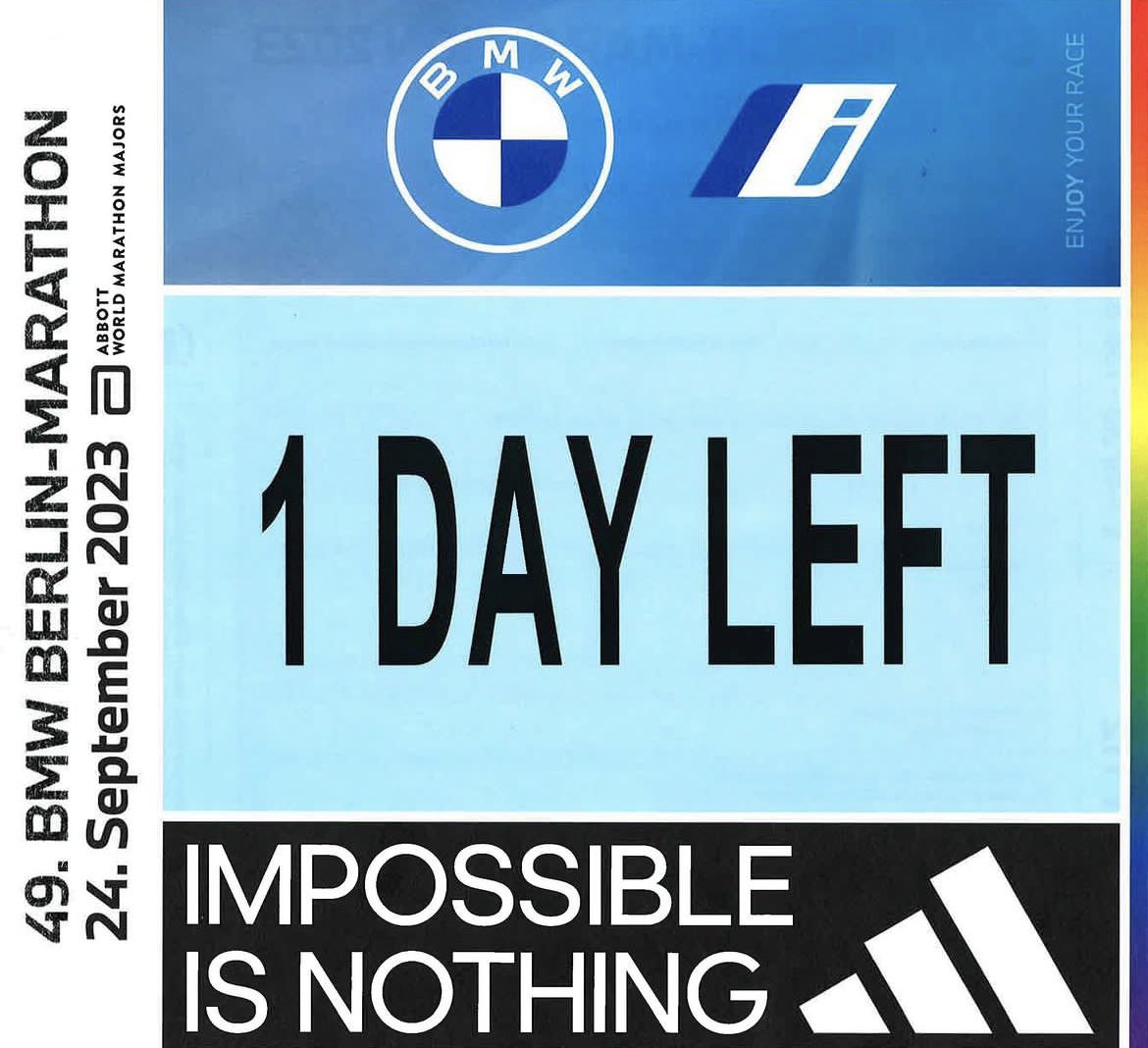 Mhandla_B's tweet image. Counting down the hours ⏳🕥
#runforjoy 
#berlinlegend