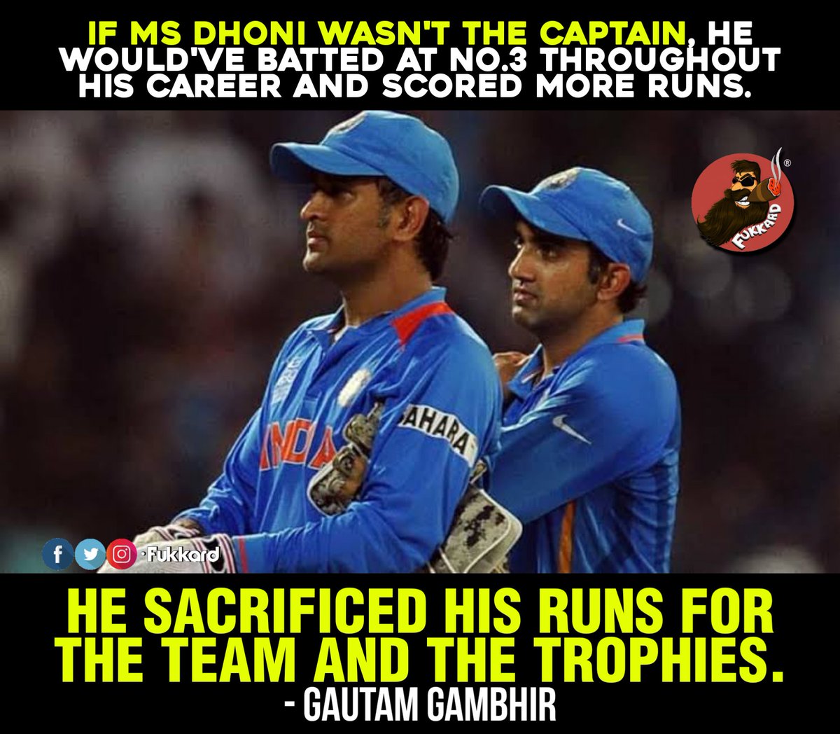 7GABBARSINGH's tweet photo. #GautamGambhir
@iamsrk #JawanReview #JawanFirstDayFirstShow #AskSRK #ShameOnYouTube #DishaPatani #SSC_CGL_2023_REVISED_RESULT #MSDhoni #VaranasiStadium #RaghavChadha #AnimalTheFilm #RashmikaMandanna #OrganDonation #ICCWorldCup #DUSUElection2023 #PVasu #GautamGambhir #Ganesha https://t.co/O6L4r7XH8C