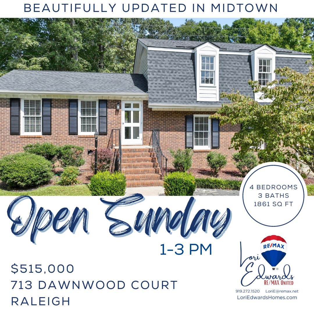 lwedwards's tweet photo. Stop by Sunday!
#loriedwardshomes #remax #raleigh #raleighnc #midtownraleigh #raleighhomes #raleighhomeforsale #liveinraleigh https://t.co/pxSLMiSM0g