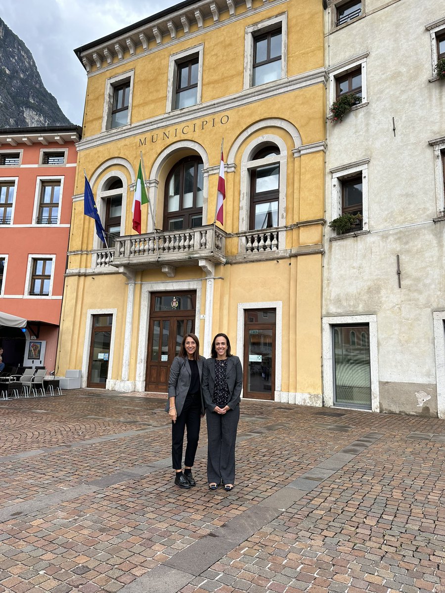AusAmbHolySee's tweet photo. Both Riva del Garda and Trento (where Confalonieri lived) have incredible history, not least the Council of Trent from 1545 to 1563. Thanks to Archbishop Emeritus Luigi Bressan, historian Rolando Pizzini, and the Mayor &amp; her team in Riva for hosting me. #firstnationsforeignpolicy https://t.co/AmjSeAp26D