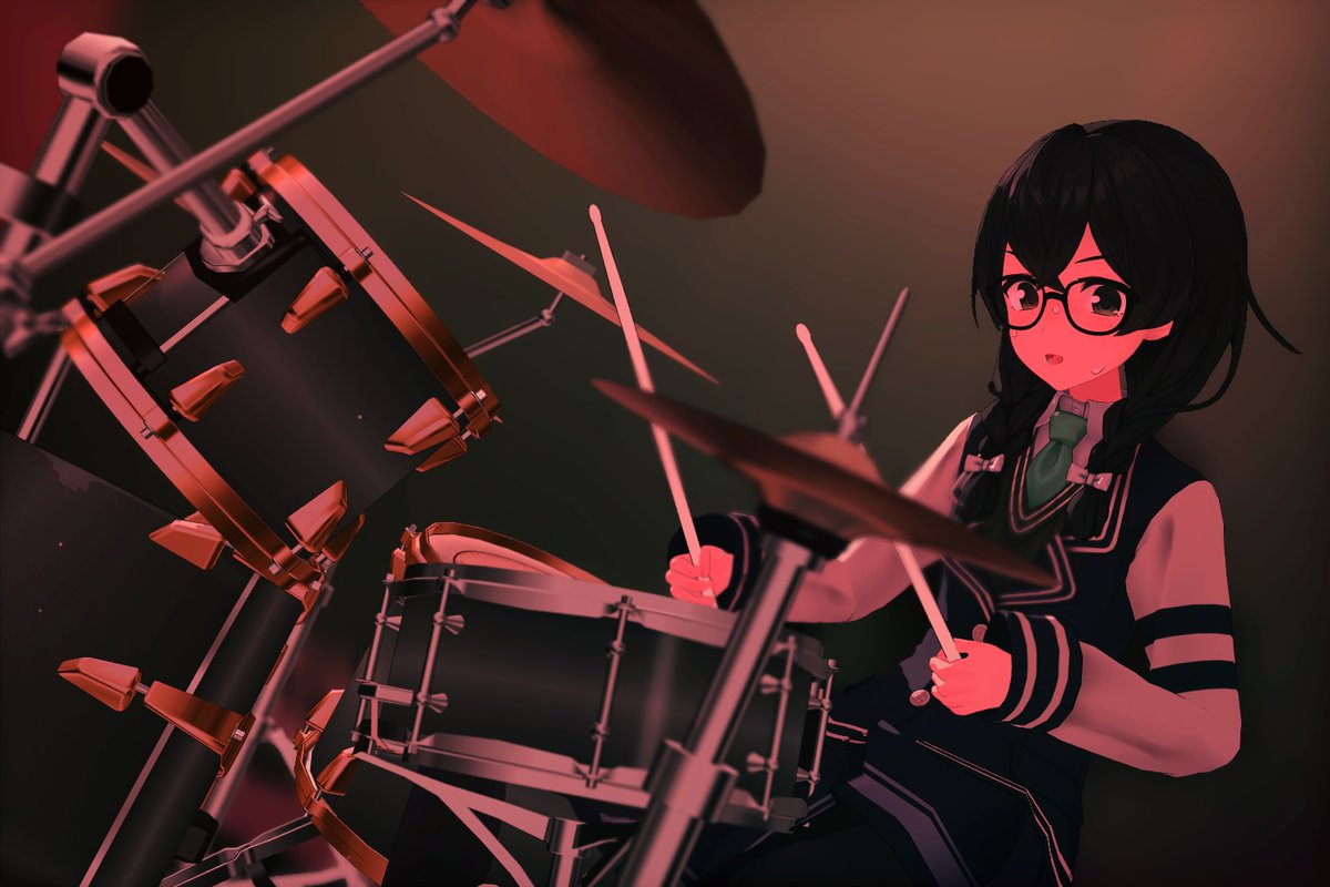 _allium_allium's tweet photo. 昨夜の小樽組ライブ（幻覚）、ライブカメラマン参加させていただきました！（幻覚）
会場めちゃくちゃ盛り上がってて最高でしたね！！（幻覚）
#小春六花 #夏色花梨 #花隈千冬 #MMD https://t.co/AYzefbxEt5