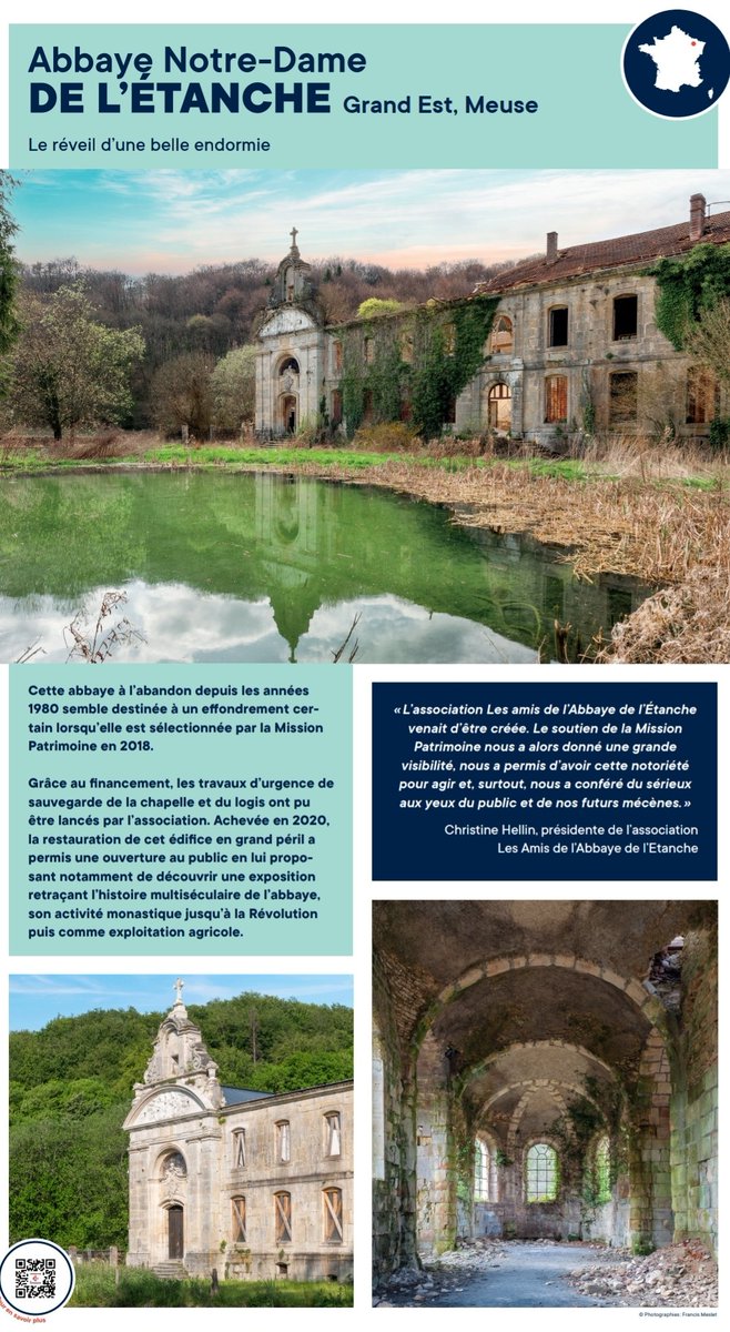 🥰 Encore un grand merci à la <a href="/fond_patrimoine/">Fondation du patrimoine</a> pour cette belle exposition où 2 projets meusiens étaient au rendez-vous 😉

📸 Pour vous donner envie, voici un extrait de quelques panneaux... En espérant que cette réalisation pourra à nouveau être présentée dans d'autres lieux🤞